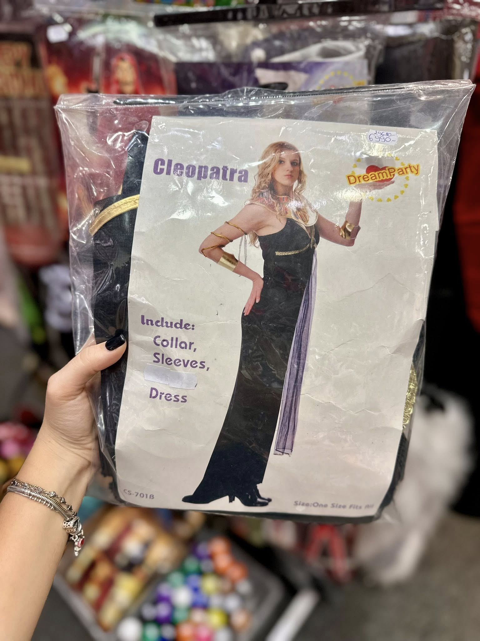 Kleopátra jelmez